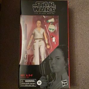 Star Wars The Black Series Rey & D-0
